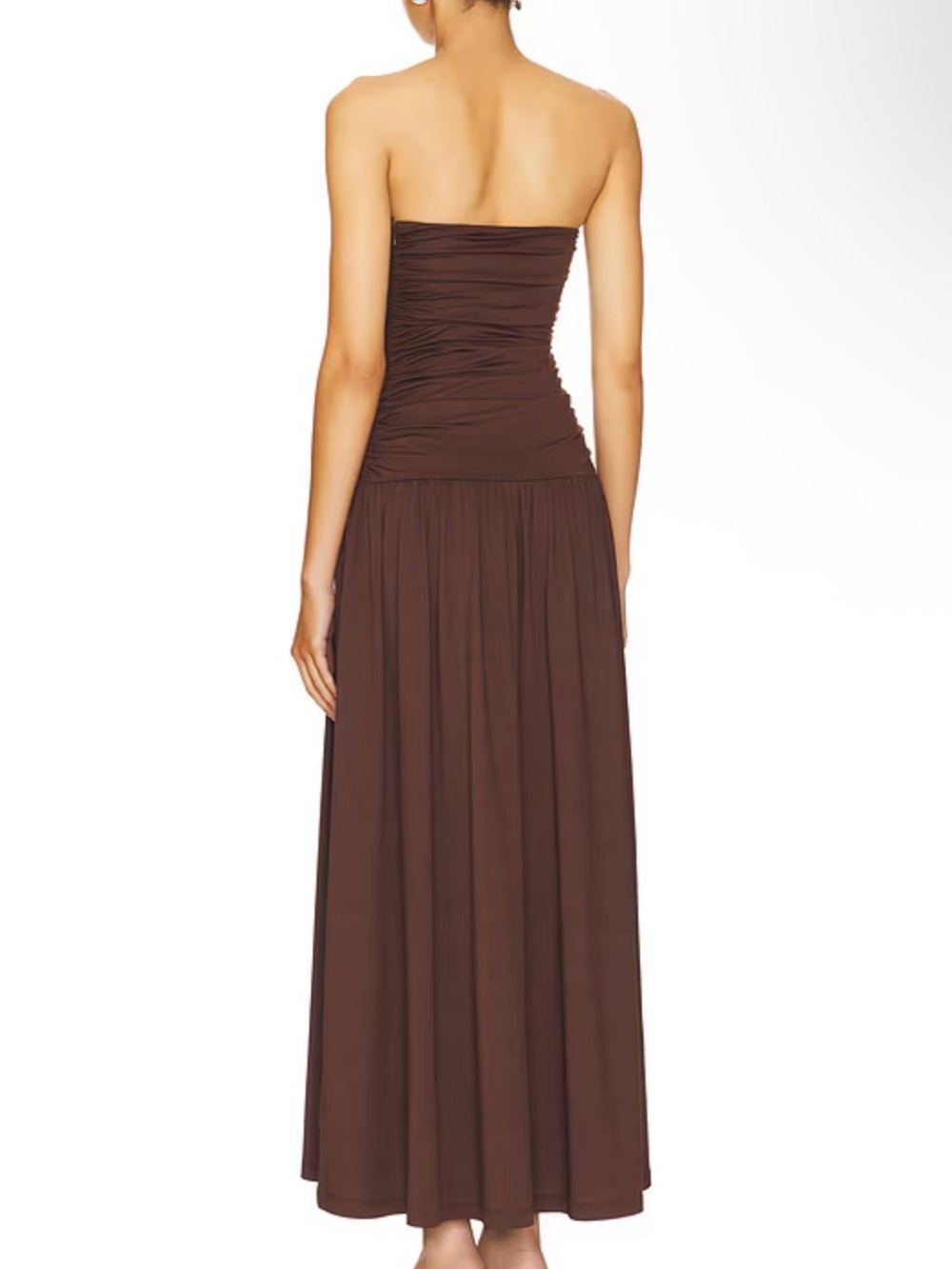 REVOLVE Strapless Brown Dress - Picture 3 of 5